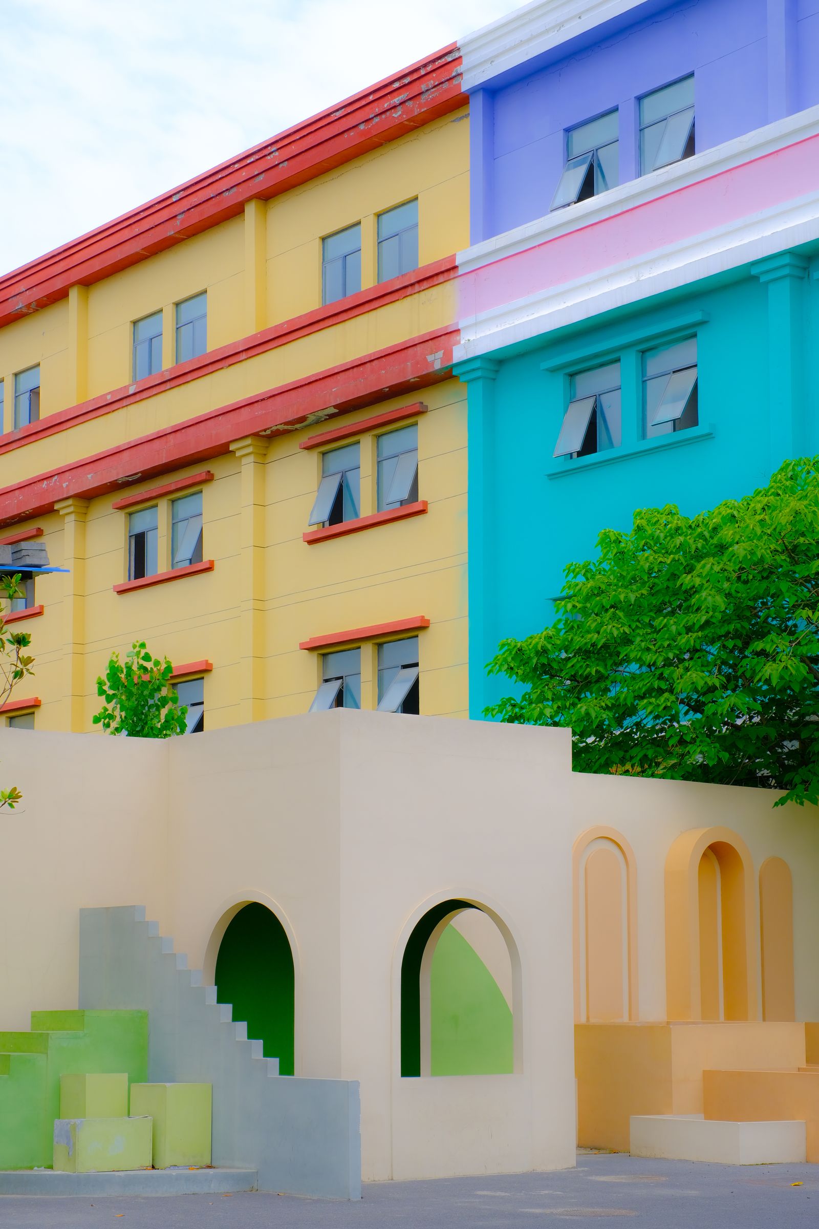 Architectural color application reference